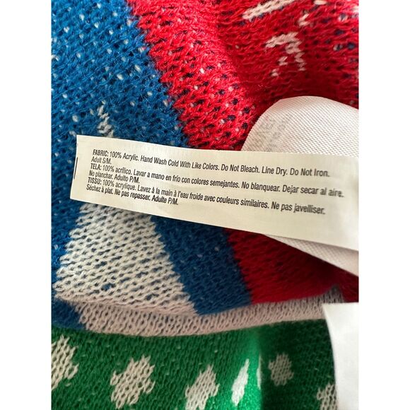 Marvel Captain America Ugly Sweater Star Holiday Pullover Adult size Small - Picture 6 of 6